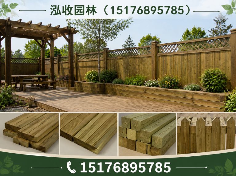绵阳京津冀防腐木工程展示图